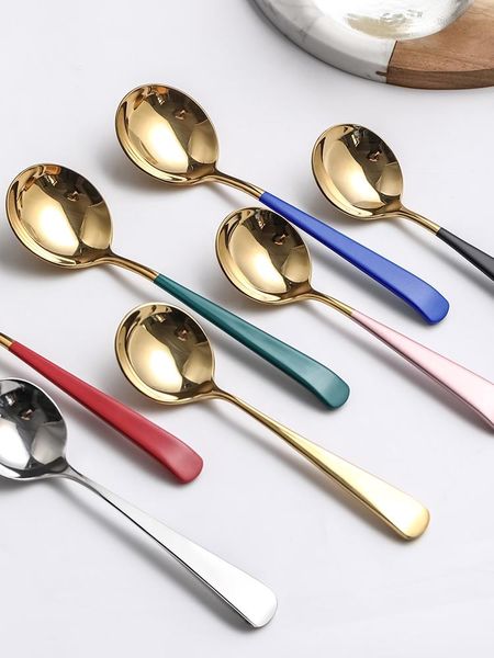2pcs 304 stainless steel spoon household tableware soup spoon custard restaurant decoration children eating crafts
2pcs 304 stainless steel spoon household tableware soup spoon custard restaurant decoration children eating crafts
