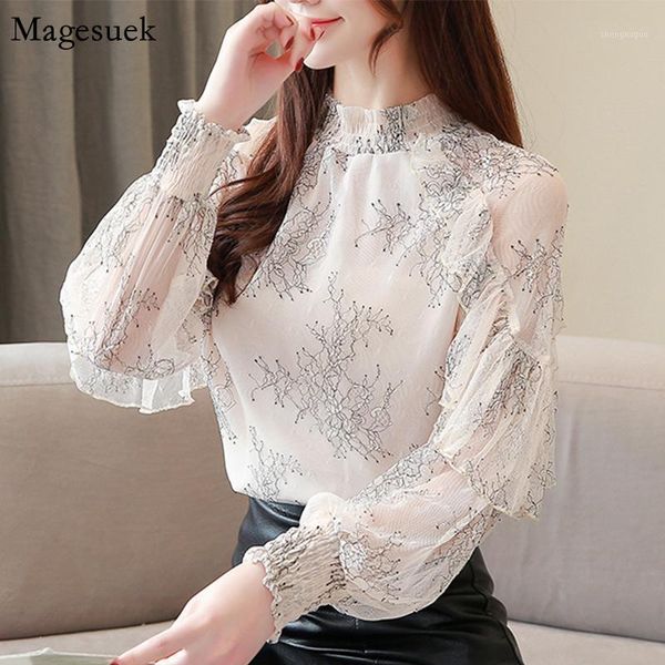 fashion spring chiffon blouse women ruffles lace floral splicing vintage ladies long sleeve elegant shirts 2462 50 women's blouses &, White
fashion spring chiffon blouse women ruffles lace floral splicing vintage ladies long sleeve elegant shirts 2462 50 women's blouses &, White