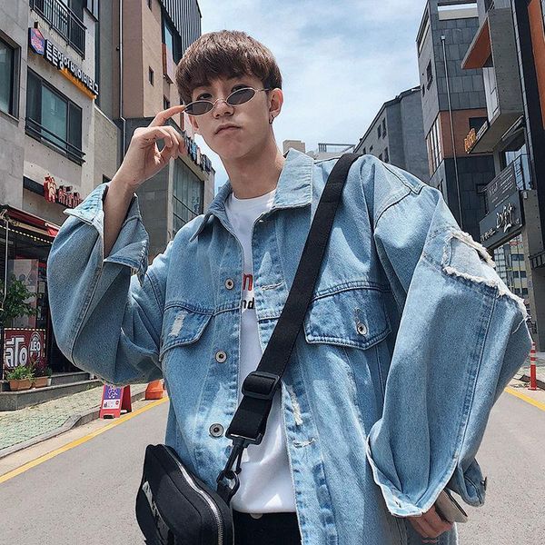 denim et korean bf student handsome ins casual versatile trend loose spring and autumn coat men, Black;brown
denim et korean bf student handsome ins casual versatile trend loose spring and autumn coat men, Black;brown