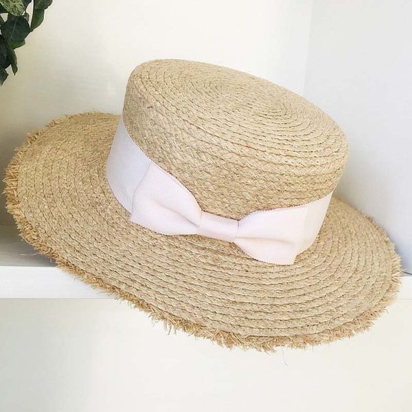 2021 new fashion breathable wide brim raffia straw flat boater beach sun ribbon bow women lady summer hat dropshipping wholesale ehsl, Blue;gray
2021 new fashion breathable wide brim raffia straw flat boater beach sun ribbon bow women lady summer hat dropshipping wholesale ehsl, Blue;gray