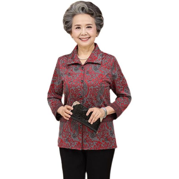 women's blouses & shirts 2021women middle-aged spring autumn long sleeve coat ladies plus size 5xl fashion button thin blouse r1271, White
women's blouses & shirts 2021women middle-aged spring autumn long sleeve coat ladies plus size 5xl fashion button thin blouse r1271, White