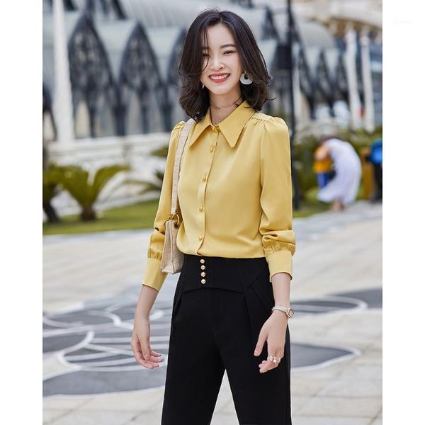 autumn elegant women blouse long sleeve clothing solid white office lady shirt feminine plus size s-5xl women's blouses & shirts
autumn elegant women blouse long sleeve clothing solid white office lady shirt feminine plus size s-5xl women's blouses & shirts