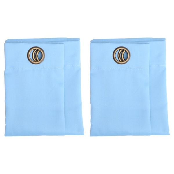 curtain & drapes 2pcs decorative fashion blackout stylish window for home living room bedroom - blue (245x140cm, perforat
curtain & drapes 2pcs decorative fashion blackout stylish window for home living room bedroom - blue (245x140cm, perforat