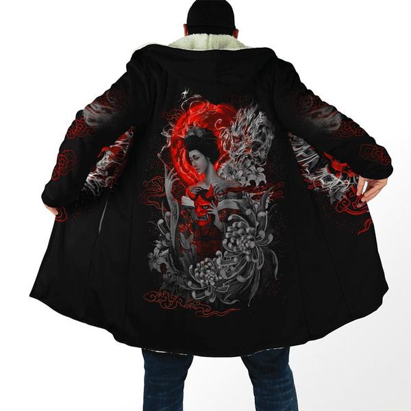 men's trench coats men winter hooded cloak samurai ghost mask tattoo 3d full print fleece coat casual thicken warm h006, Tan;black
men's trench coats men winter hooded cloak samurai ghost mask tattoo 3d full print fleece coat casual thicken warm h006, Tan;black