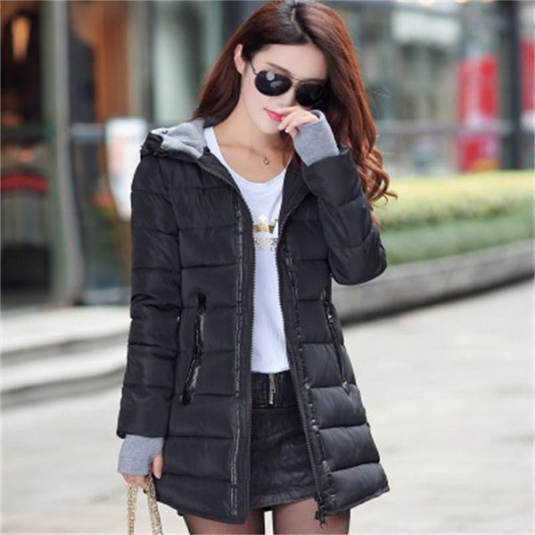 Autumn and Female Winter New Long Fashion Hood Down Women's Cotton Fine Jacket Wild Trend Gt3z, Black
Autumn and Female Winter New Long Fashion Hood Down Women's Cotton Fine Jacket Wild Trend Gt3z, Black