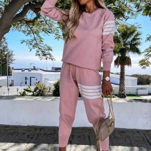 women's two piece pants spring autumn fashion casual sports suit set streetwear ladies matching tracksuit co ords outfit, White
women's two piece pants spring autumn fashion casual sports suit set streetwear ladies matching tracksuit co ords outfit, White