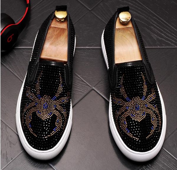 2018 men glitter shoes new mens fashion casual flats mens designer dress shoes sequined loafers mens platform driving shoes, Black
2018 men glitter shoes new mens fashion casual flats mens designer dress shoes sequined loafers mens platform driving shoes, Black