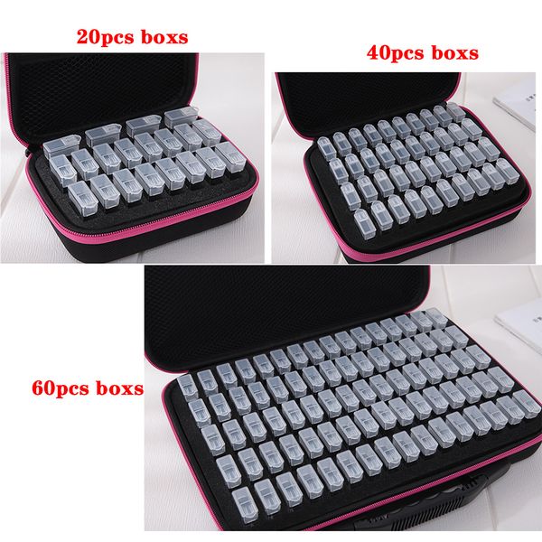 5d diamond embroidery accessories storage box diamond painting tools mosaic carry case container storage box hand bag tools