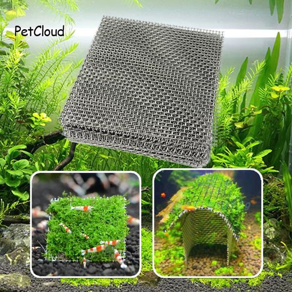 decorations diy aquarium decoration net for plant live stainless steel wire mesh water grass plants fixed fish tank accessories
decorations diy aquarium decoration net for plant live stainless steel wire mesh water grass plants fixed fish tank accessories