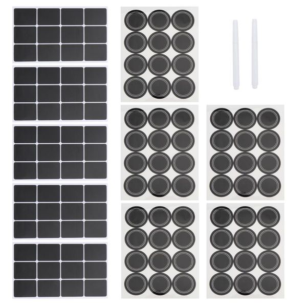 gift wrap 1 set of label sticker blackboard decal waterproof stickers can (black)
gift wrap 1 set of label sticker blackboard decal waterproof stickers can (black)
