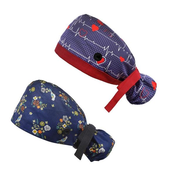 shower caps adjustable working scrub cap fashion breathable printed button work hat outdoors
shower caps adjustable working scrub cap fashion breathable printed button work hat outdoors