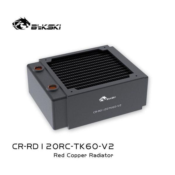 fans & coolings bykski 120mm black water-cooled copper radiator with a thickness of 60mm, used for computer heat dissipation, cr-rd120rc-tk6
fans & coolings bykski 120mm black water-cooled copper radiator with a thickness of 60mm, used for computer heat dissipation, cr-rd120rc-tk6