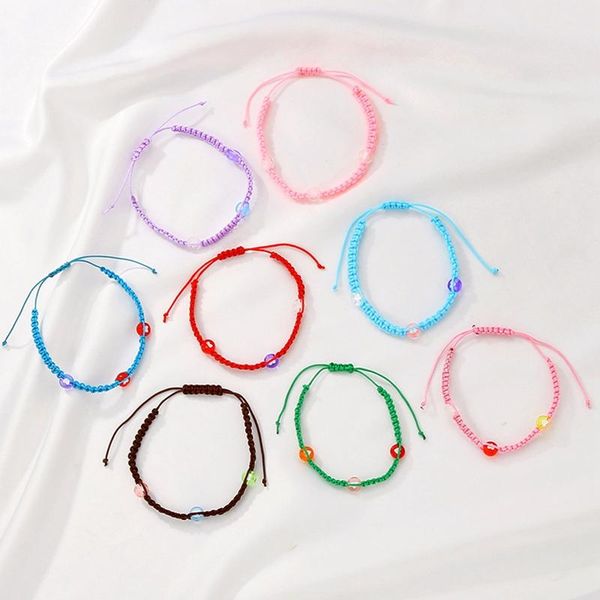 charm bracelets simple colorful handmade rope bracelet for women girls birthday gifts charms fashion hand woven couple friendship, Golden;silver
charm bracelets simple colorful handmade rope bracelet for women girls birthday gifts charms fashion hand woven couple friendship, Golden;silver
