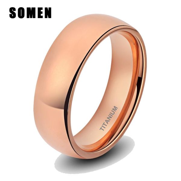 wedding rings 6mm rose gold titanium ring for women domed design band engagement female promise fashion jewelry comfort fit, Slivery;golden
wedding rings 6mm rose gold titanium ring for women domed design band engagement female promise fashion jewelry comfort fit, Slivery;golden