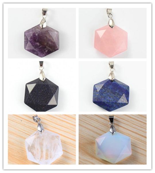pendants 100-unique 1 pcs silver plated amethysts hexagon stone section star of david pendant lapis lazuli amulet jewelry, Black
pendants 100-unique 1 pcs silver plated amethysts hexagon stone section star of david pendant lapis lazuli amulet jewelry, Black