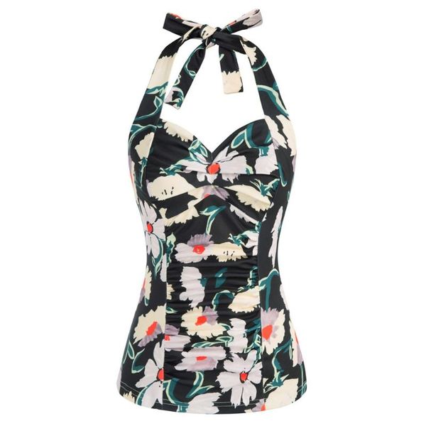 women's tanks & camis grance karin female vintage ruched slim fit backless halter sweetheart neck summer pleated ladies clothing, White
women's tanks & camis grance karin female vintage ruched slim fit backless halter sweetheart neck summer pleated ladies clothing, White