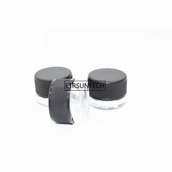 storage bottles & jars 80pcs 3g 7g mini clear glass cream jar eye sample small round bottle cosmetic packaging container with black cap f368
storage bottles & jars 80pcs 3g 7g mini clear glass cream jar eye sample small round bottle cosmetic packaging container with black cap f368