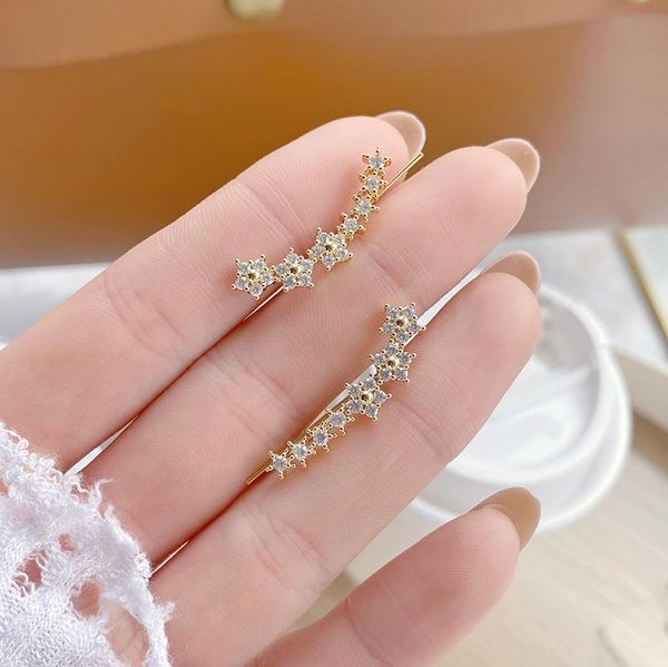 stud japanese&korea design crystal star earrings for women fashion brand jewelry gift flower, Golden;silver
stud japanese&korea design crystal star earrings for women fashion brand jewelry gift flower, Golden;silver