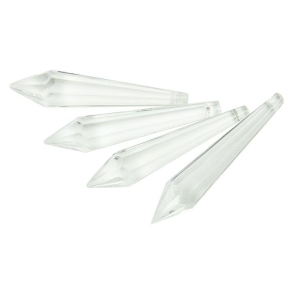 63mm 10pcs crystal single side glass icicle prism hanging crystal chandelier prism parts drop pendant ing
63mm 10pcs crystal single side glass icicle prism hanging crystal chandelier prism parts drop pendant ing