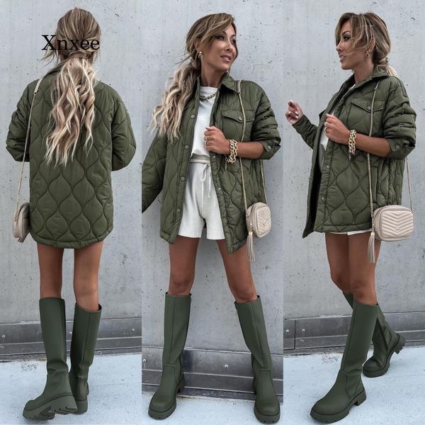 women's jackets turn down collar coat patchwork long sleeve women jacket button pocket autumn winter solid streetwear female, Black;brown
women's jackets turn down collar coat patchwork long sleeve women jacket button pocket autumn winter solid streetwear female, Black;brown