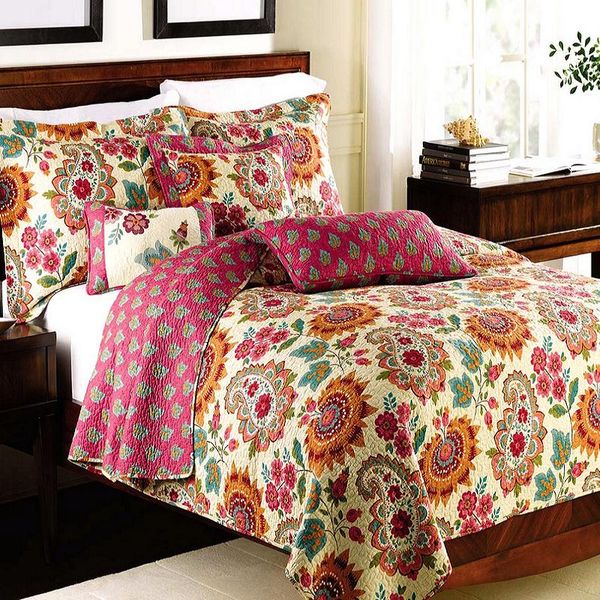 bedding sets 3pcs quilt set patchwork quilts home 100% cotton thin comforter + 2 pillowcase flower bedspread europe duvet
bedding sets 3pcs quilt set patchwork quilts home 100% cotton thin comforter + 2 pillowcase flower bedspread europe duvet