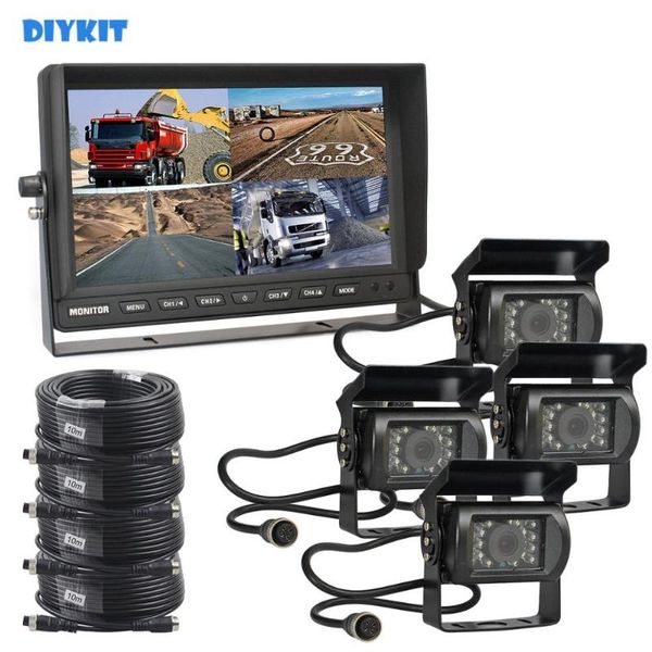car rear view cameras& parking sensors diykit 10" 4 split quad monitor + x ccd ir night vision camera waterproof for truck bus reversin
car rear view cameras& parking sensors diykit 10" 4 split quad monitor + x ccd ir night vision camera waterproof for truck bus reversin
