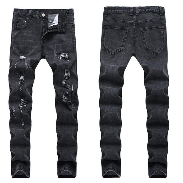 men's jeans 2021 summer slim-fit feet pants thin section breathable high-end casual long korean version, Blue
men's jeans 2021 summer slim-fit feet pants thin section breathable high-end casual long korean version, Blue