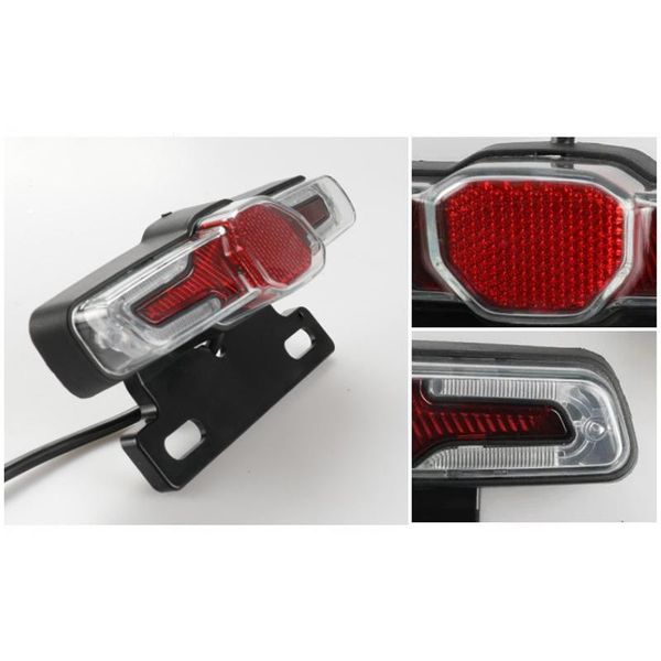 bike lights led taillight indicator brake light 36v-48v for e-bike electric bicycle fh99
bike lights led taillight indicator brake light 36v-48v for e-bike electric bicycle fh99