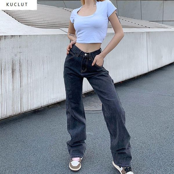 women's jeans 2021 women baggy smoky gray blue elegant wide leg cargo pants girl straight casual loose high waist denim for femme mujer
women's jeans 2021 women baggy smoky gray blue elegant wide leg cargo pants girl straight casual loose high waist denim for femme mujer