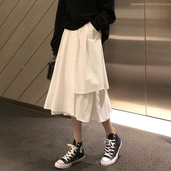 skirts skirt women spring autumn korean 2021 medium long irregular pleated elastic high waist a-line, Black
skirts skirt women spring autumn korean 2021 medium long irregular pleated elastic high waist a-line, Black