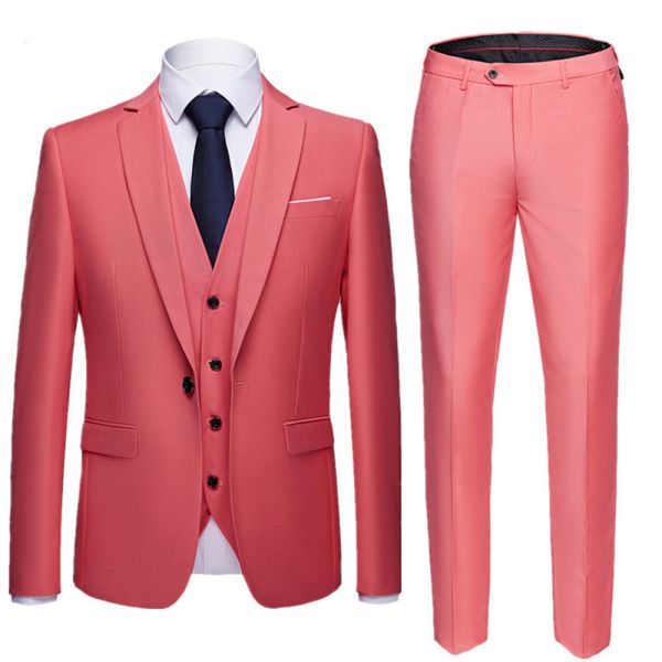 2021 men's groom costume marriage homme pieces color plus size set fashion slim work suit 2hx5, White;black
2021 men's groom costume marriage homme pieces color plus size set fashion slim work suit 2hx5, White;black