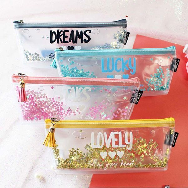 pencil bags lovely english letter pattern case transparent star sequins gift box bag pencilcase students school supplies
pencil bags lovely english letter pattern case transparent star sequins gift box bag pencilcase students school supplies