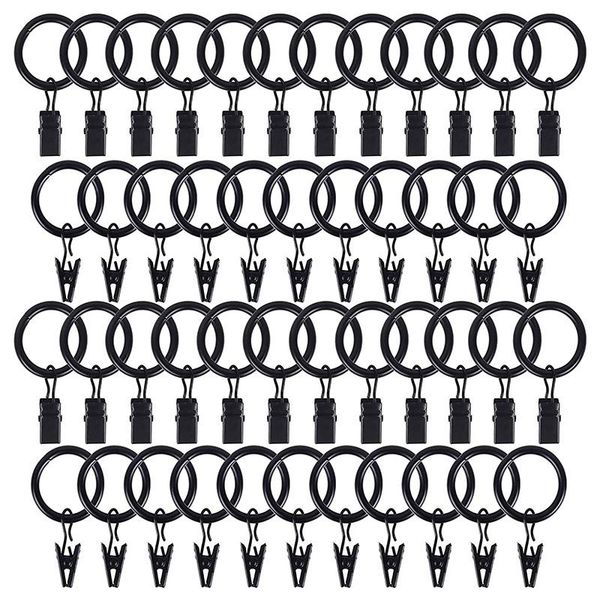 curtain ring, decorative window ring with clip, strong hook, for board(46 pcs) other home decor