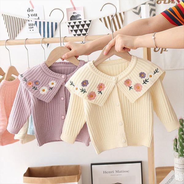 baby girl flower embroidery sweaters clothes autumn winter toddler long sleeve knitted cardigan coats, Blue
baby girl flower embroidery sweaters clothes autumn winter toddler long sleeve knitted cardigan coats, Blue