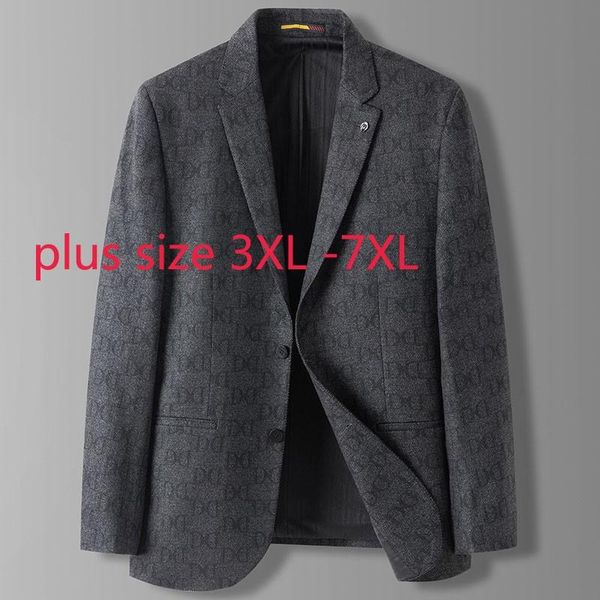 men's suits & blazers arrival super large young men autumn and winter fashion casual printing suit coat plus size 3xl 4xl 5xl 6xl 7xl, White;black
men's suits & blazers arrival super large young men autumn and winter fashion casual printing suit coat plus size 3xl 4xl 5xl 6xl 7xl, White;black