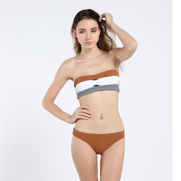 bikini 2019 new splicing color collision hollowing out elastic force breast pad bikinis set swimwear women swimsuit biquini mayo, Black
bikini 2019 new splicing color collision hollowing out elastic force breast pad bikinis set swimwear women swimsuit biquini mayo, Black