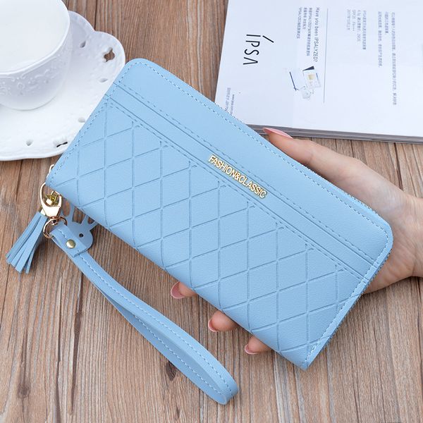 wallet women fashion ladies long hand zipper tassel long wallet purses large capacity wallet mobile phone bag carteira feminina, Red;black
wallet women fashion ladies long hand zipper tassel long wallet purses large capacity wallet mobile phone bag carteira feminina, Red;black