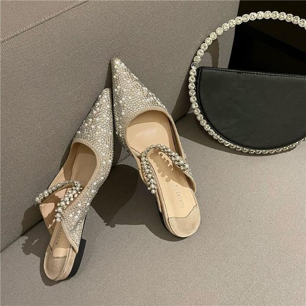 slippers pointed toe women rhinestone bling flats slip on mules shoes shallow comfortable woman size 35-39, Black
slippers pointed toe women rhinestone bling flats slip on mules shoes shallow comfortable woman size 35-39, Black