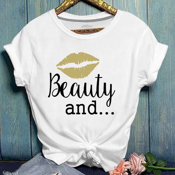 t0043 spring and summer net red style european and american women's beauty and personality trend printing pattern t-shirt, White
t0043 spring and summer net red style european and american women's beauty and personality trend printing pattern t-shirt, White
