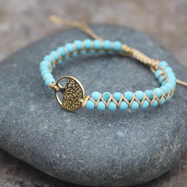 beaded, strands the tree charm bracelets adjustable string braided yoga friendship lover bracelet for women men, Black 
beaded, strands the tree charm bracelets adjustable string braided yoga friendship lover bracelet for women men, Black