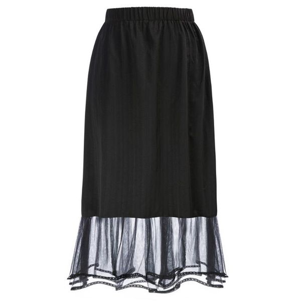 women's sleepwear women mesh patchwork hem fashion casual skirt woman female waist slip comfortable elastic half, Black;red
women's sleepwear women mesh patchwork hem fashion casual skirt woman female waist slip comfortable elastic half, Black;red