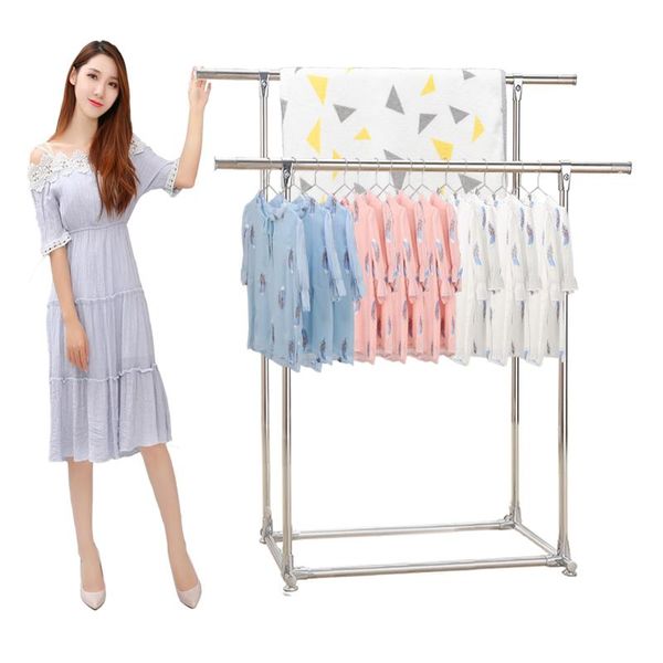 laundry bags stainless steel drying rack floor double pole indoor cool hanger balcony bedroom hanging clothes
laundry bags stainless steel drying rack floor double pole indoor cool hanger balcony bedroom hanging clothes