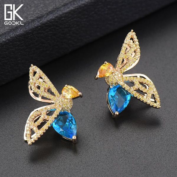 stud godki trendy korean insect elegant earrings for women wedding cubic zirconia bohemian bridal silver 2021, Golden;silver
stud godki trendy korean insect elegant earrings for women wedding cubic zirconia bohemian bridal silver 2021, Golden;silver