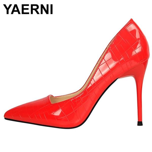 dress shoes yaerni women pumps heels stiletto high ladies luxury patent leather strippers wedding party, Black
dress shoes yaerni women pumps heels stiletto high ladies luxury patent leather strippers wedding party, Black
