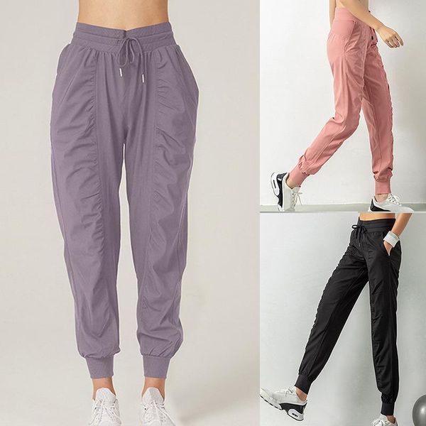 running pants fabric drawstring sport joggers women quick dry athletic gym fitness sweatpant with two side pockets exercise drop, Black;blue
running pants fabric drawstring sport joggers women quick dry athletic gym fitness sweatpant with two side pockets exercise drop, Black;blue