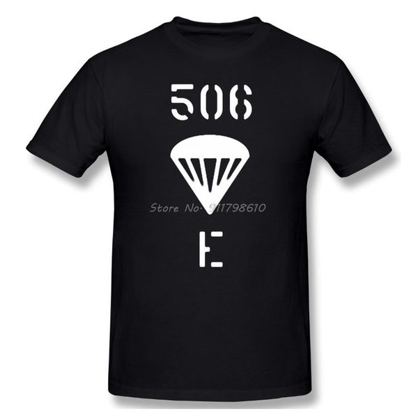 men's t-shirts o-neck cotton band of brothers - easy company sign active t-shirt anime men tee streetwear harajuku, White;black
men's t-shirts o-neck cotton band of brothers - easy company sign active t-shirt anime men tee streetwear harajuku, White;black