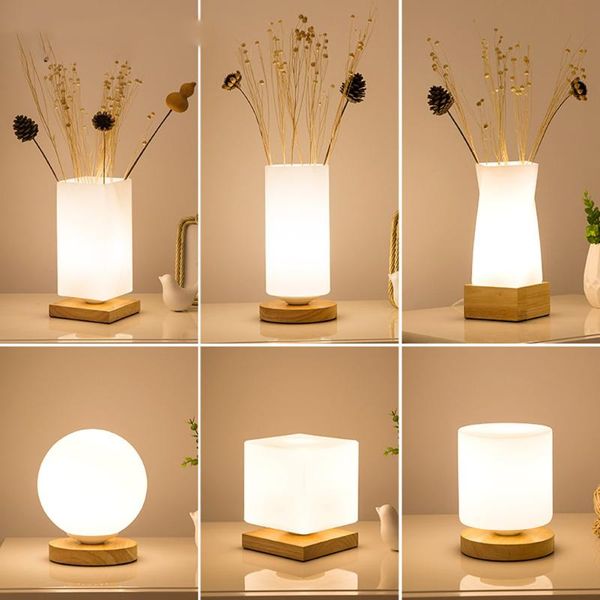 table lamps wood+glass lights modern simplicity style desk decoration reading lamp bedroom bedside night simple
table lamps wood+glass lights modern simplicity style desk decoration reading lamp bedroom bedside night simple