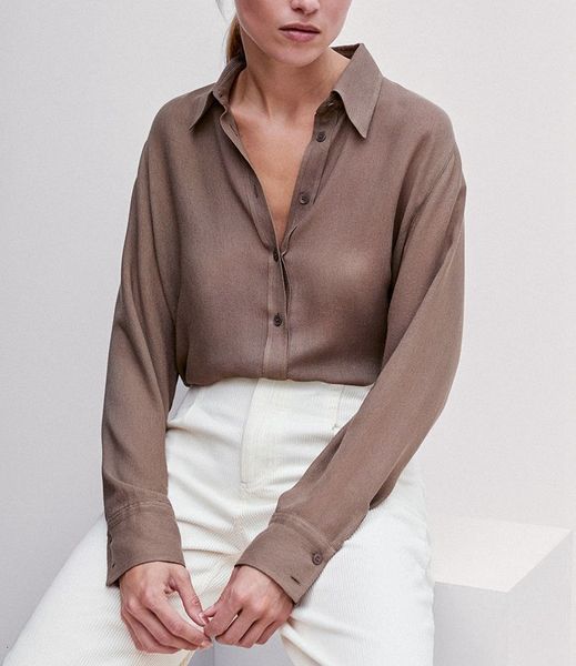 2021 new solid color simple base plain women's long sleeve shirt fall women clothing pit6, White
2021 new solid color simple base plain women's long sleeve shirt fall women clothing pit6, White