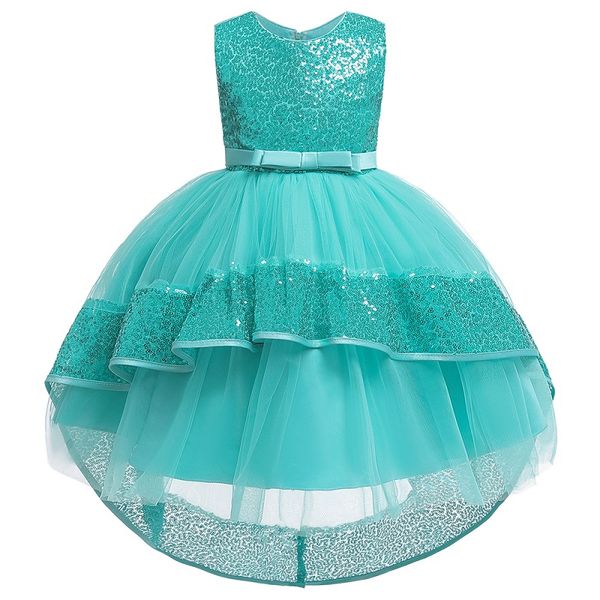 flower girl wedding party tail sequin dress princess birthday party baptism dress flower girl dress for wedding party, White;pink
flower girl wedding party tail sequin dress princess birthday party baptism dress flower girl dress for wedding party, White;pink