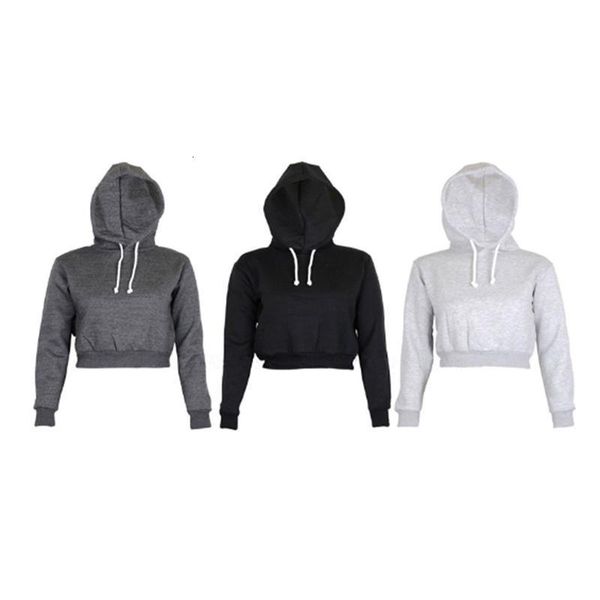 new casual women's hoodies crop long sleeve hooded pullovers female sweatshirt short hoodies woman hody jacket, Black
new casual women's hoodies crop long sleeve hooded pullovers female sweatshirt short hoodies woman hody jacket, Black